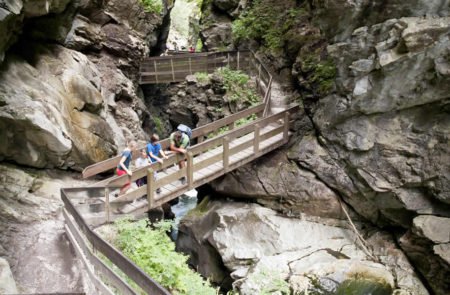 Die Burkhardklamm bei Ratschings